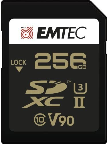 Emtec SDXC UHS-II U3 V90 256 Go