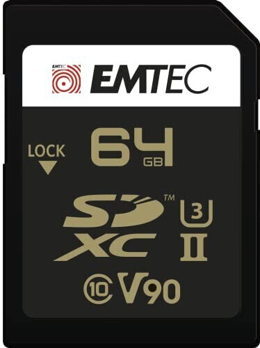 Emtec SDXC UHS-II U3 V90 64 Go