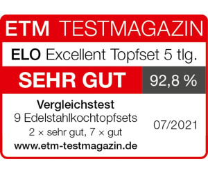 Elo Topf-Set Excellent Edelstahl 18/10 6-teilig ab 241,58 € |  Preisvergleich bei