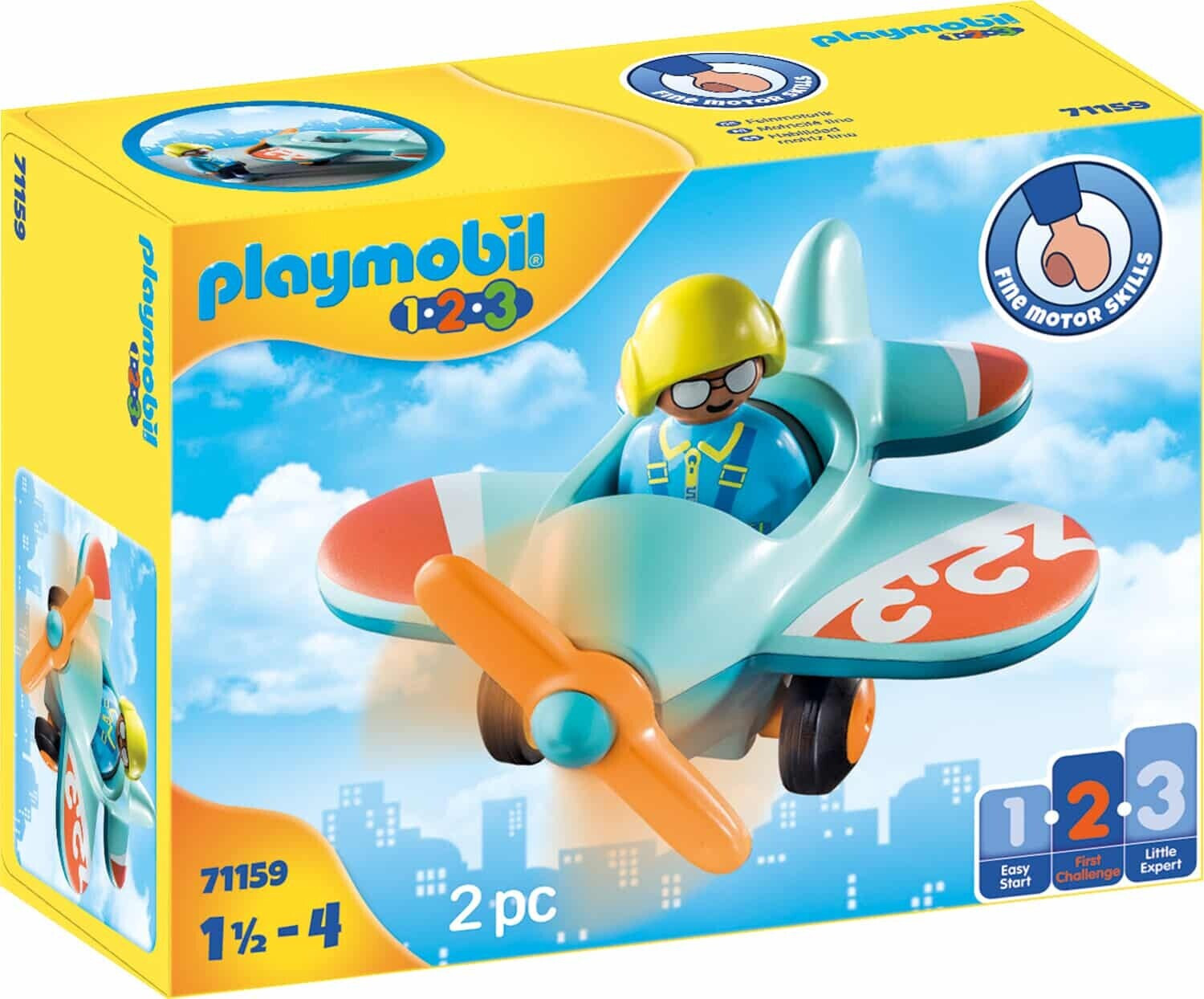 Playmobil - 5261 - Jeu de Construction - Avion et Tour de Contrôle