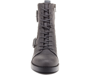 Buy Rocket Dog Pearly Grey Canvas Biker Boot Grey from 16.41