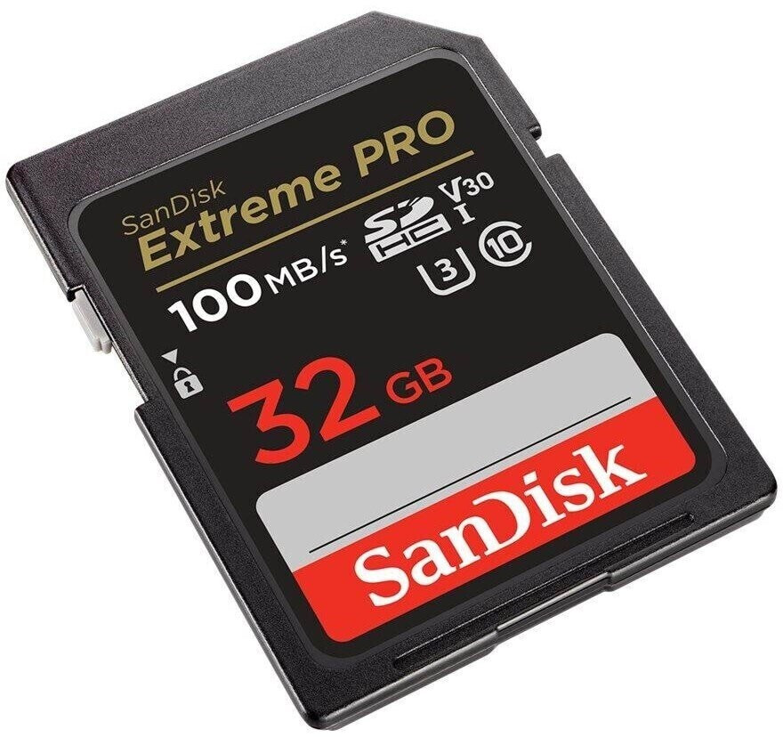 SanDisk Extreme microSDHC UHS-I U3 V30 32 GB + adaptador SD
