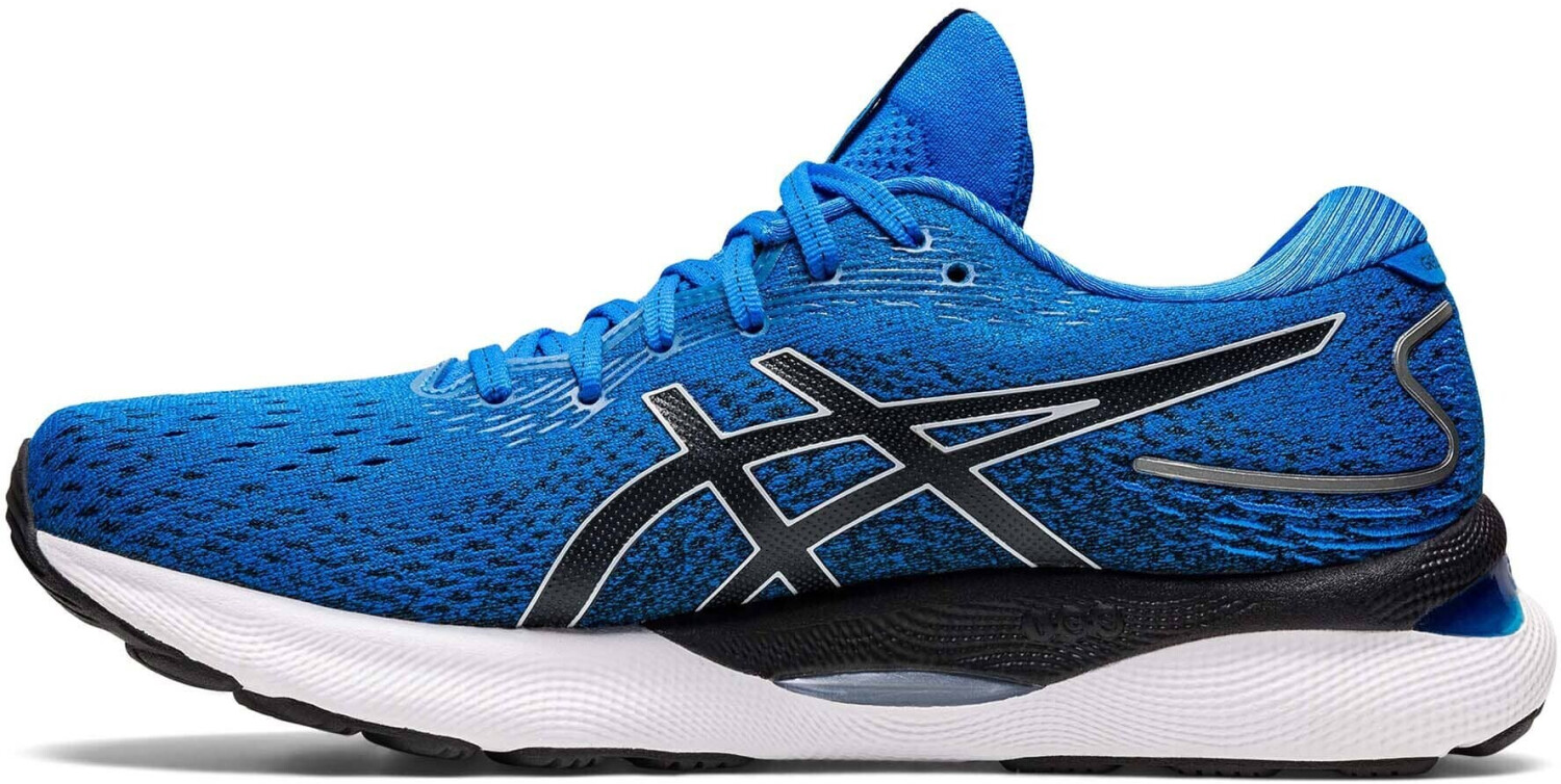 Buy Asics Gel Nimbus 24 electric blue piedmond grey from 99.00