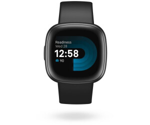 Fitbit versa graphite aluminum top