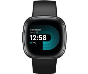 Fitbit versa graphite aluminum top