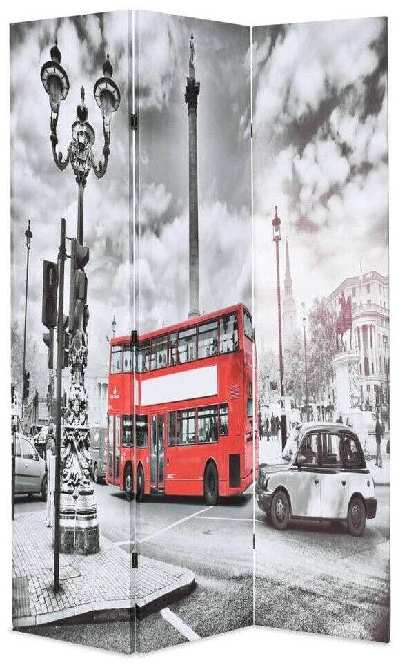 vidaXL Cloison de séparation Bus londonien 120 x 170 cm