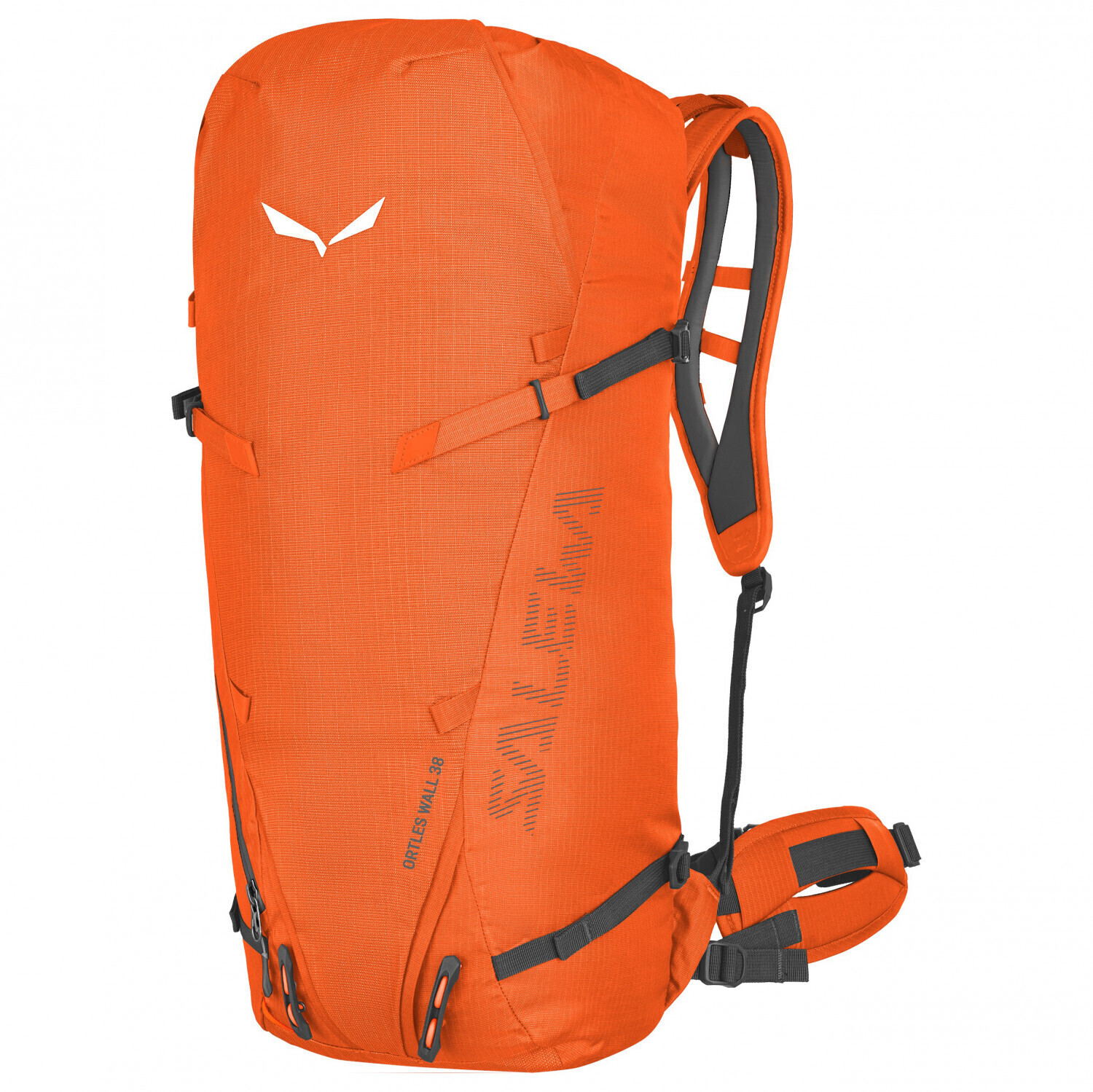 Photos - Backpack Salewa Ortles Wall 38L  red orange 