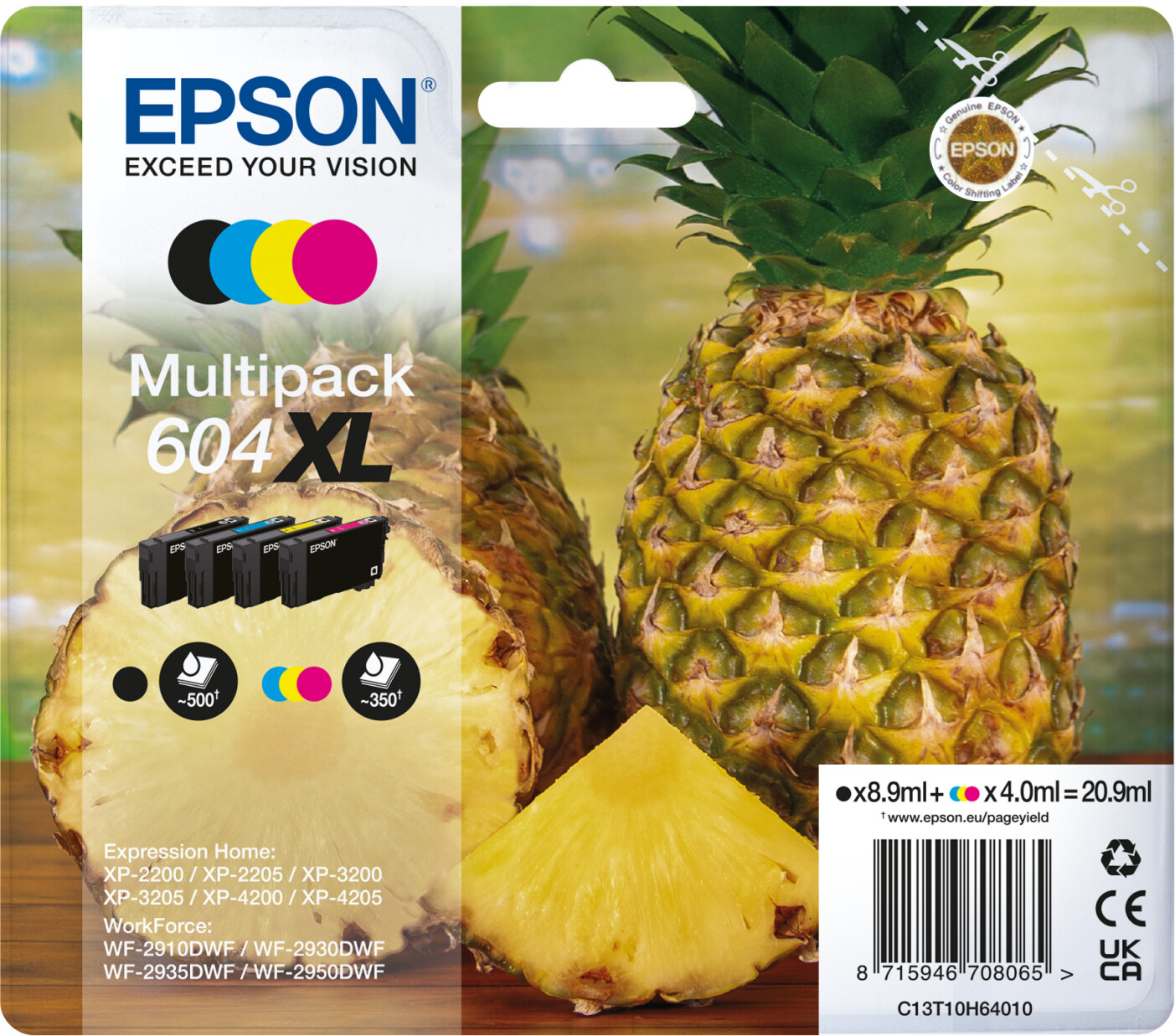 Epson Ananas 604XL Multipack