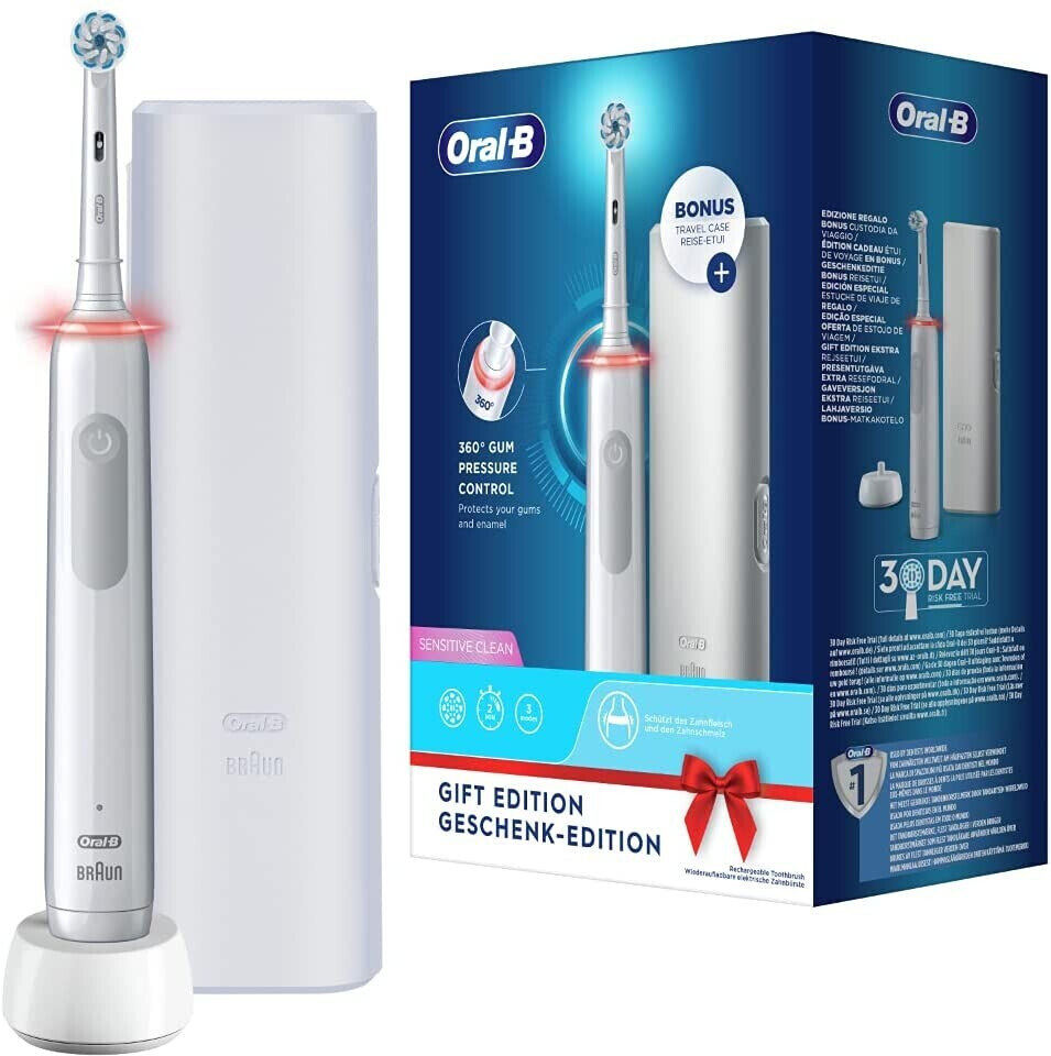 Oral-B Pro 3 3500 Sensitive 2024 Preisvergleich ab Clean (Februar Preise) bei 44,90 | €