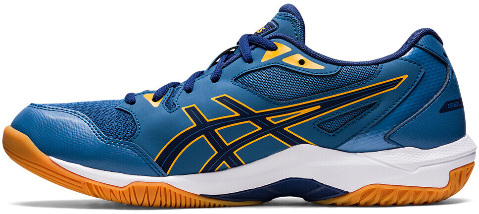 Asics gel rocket 8 white deep ocean discount