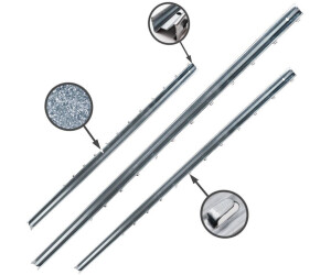 Aquagart Wildzaun-Set 100 M – 180 Cm Hoch, Mit Pfosten, Spanndraht & Spannern