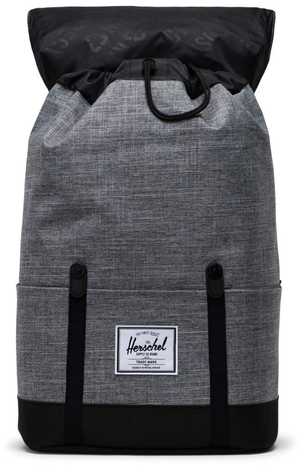 Herschel Retreat Backpack ECO 10971 raven crosshatch ab 77 00