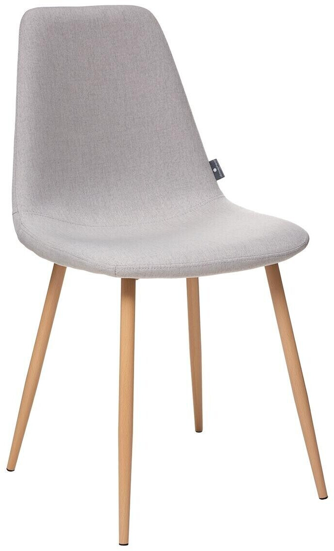 Atmosphera Chaise Roka gris clair