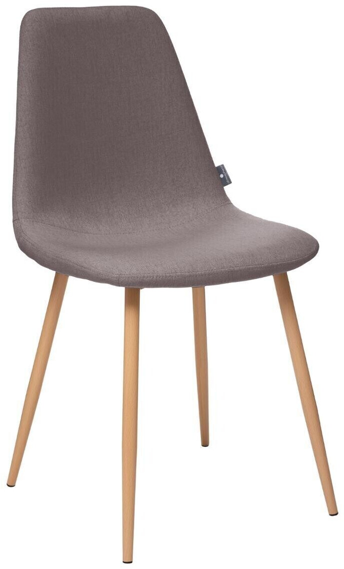 Atmosphera Chaise Roka gris foncé