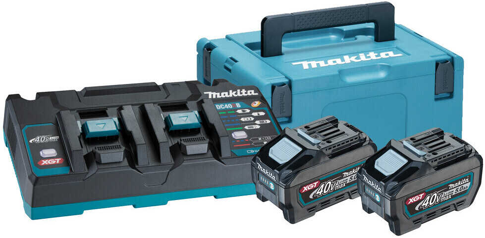 Makita BL4040 XGT 40V + Dual charger (191U00-8)