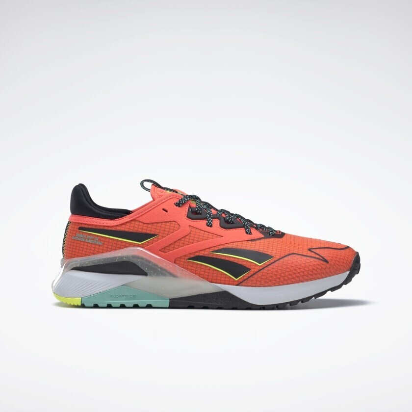 Reebok Nano X2 TR Adventure orange flare/core black/solar acid yellow