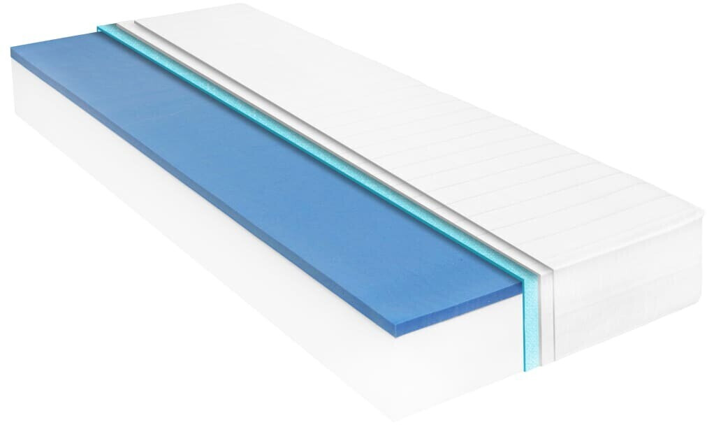 vidaXL Matelas mousse à mémoire de forme Visco 18 cm 120 x 200 cm