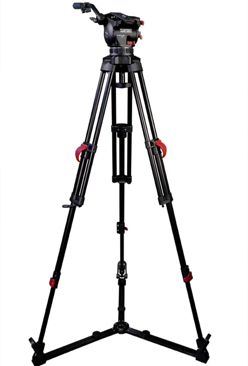 Cartoni Focus 10 System 2-St Alu Red Lock