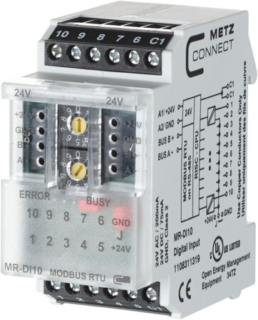 Metz Connect MR-DI10 Modbus RTU (1108311319)