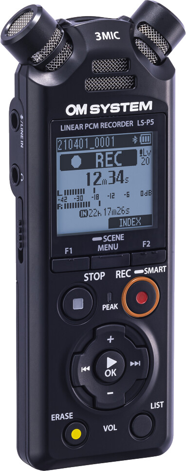 OM System LS-P5 Audio Recorder