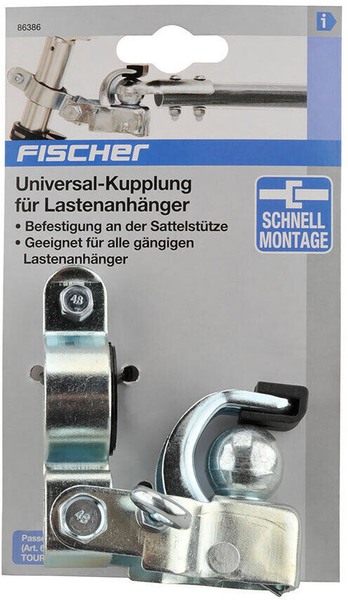 Fischer Universal-Kupplung für Lastenanhänger ab 10,10 €
