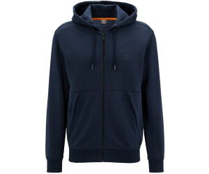 Hugo boss navy zip hoodie sale