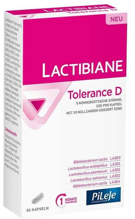 PiLeJe Lactibiane Tolerance 30 Kapseln