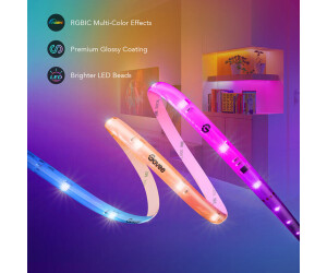 Govee Govee RGBIC Wi-Fi + Bluetooth LED-Leuchtstreifen mit  Schutzbeschichtung 10m (H619C) ab 65,90 €