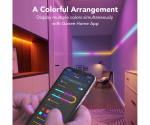 Govee RGBIC Basic Wi-Fi + Bluetooth LED Leuchtstreifen H618C mit der Govee  Home App einrichten 