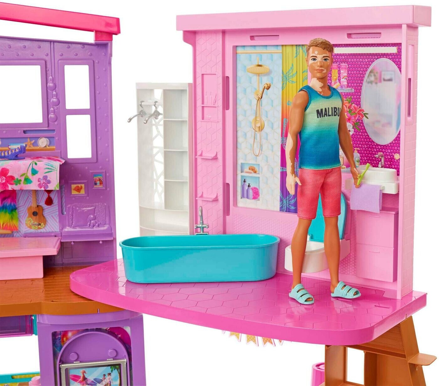 Jouet Coffret Barbie La Maison de Vacances Malibu HCD50 –