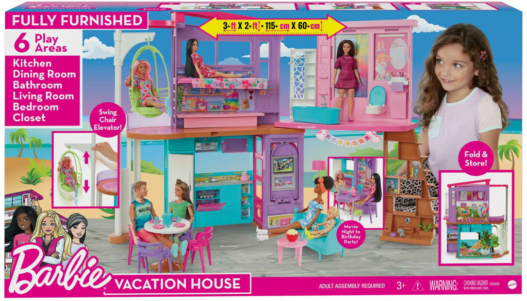 Mattel Malibu Vacation House (HCD50) au meilleur prix sur