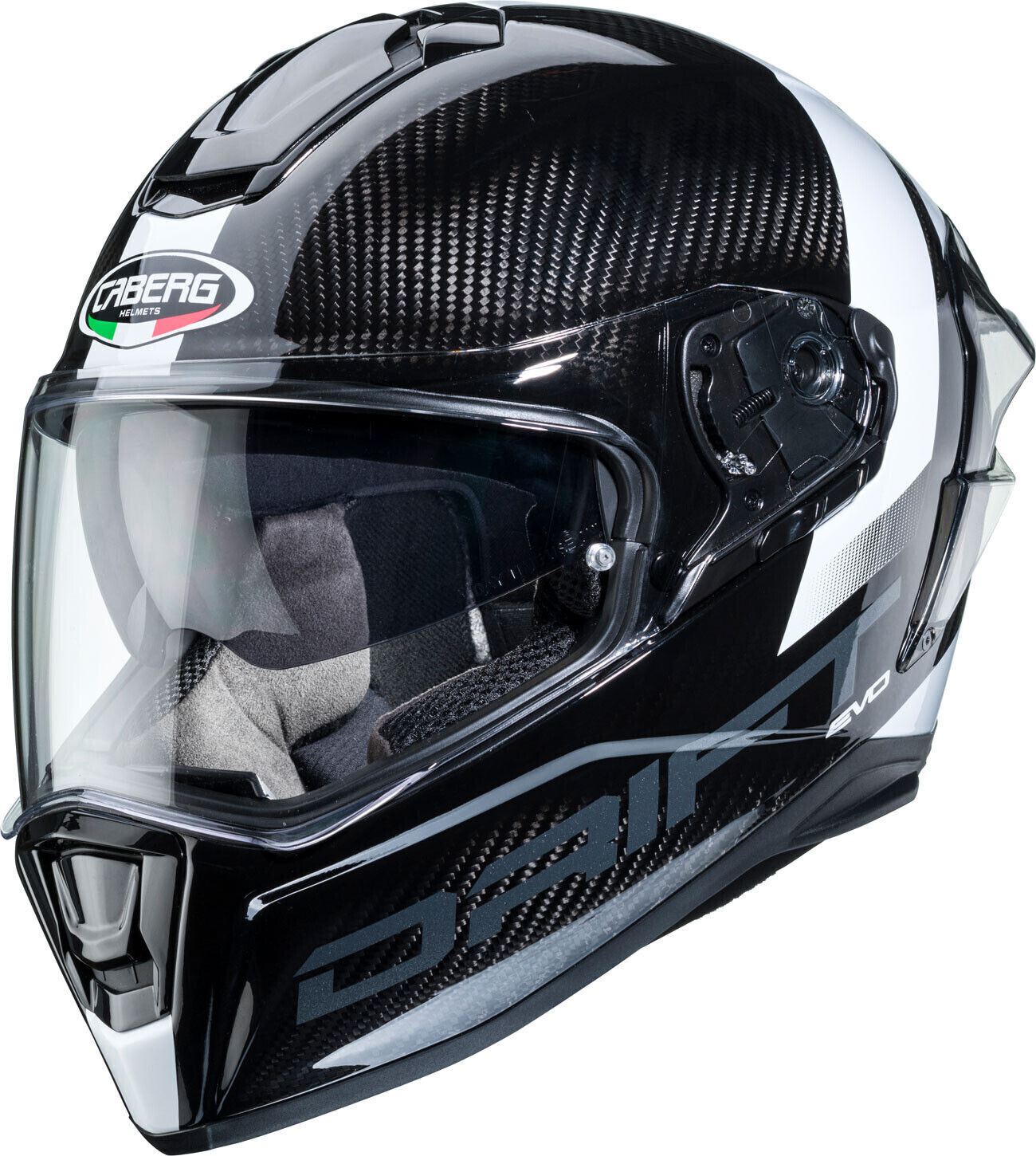 Photos - Motorcycle Helmet Caberg Drift Evo Carbon Sonic G2 anthracite/white 