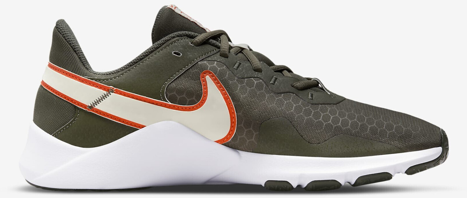 Buy Nike Legend Essential 2 cargo khaki safety orange sequoia