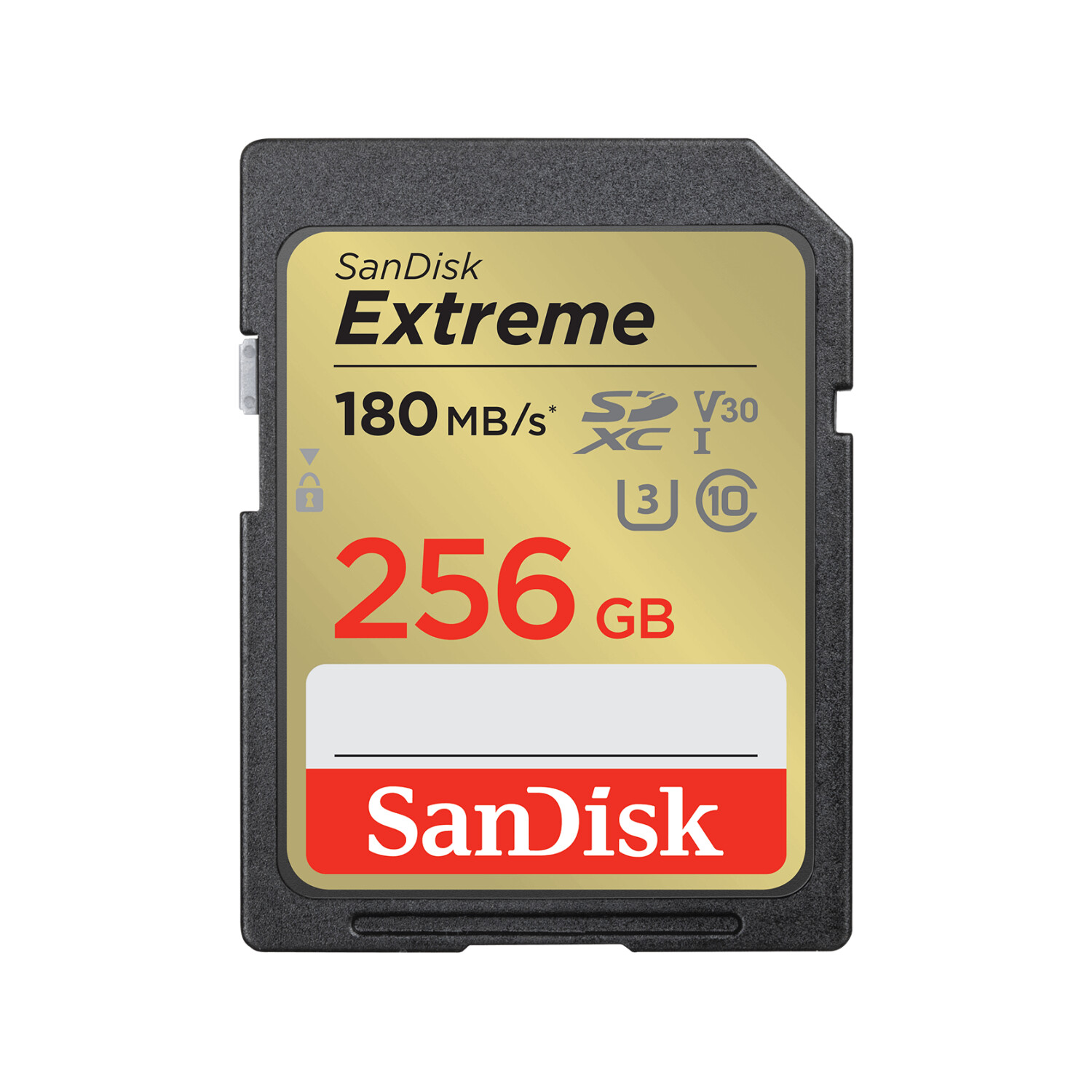 SanDisk Extreme SDXC 180 Mo/s U3 V30 256 Go