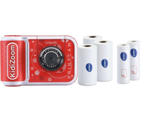 Vtech Kidizoom Print Cam + Thermopapier rot ab 73,50 € | Preisvergleich bei