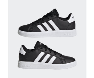 Adidas Grand Court Lace Up Kids core black cloud white core black