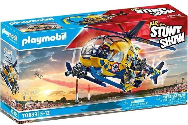 Playmobil Hélicoptère et équipe de tournage (70833)