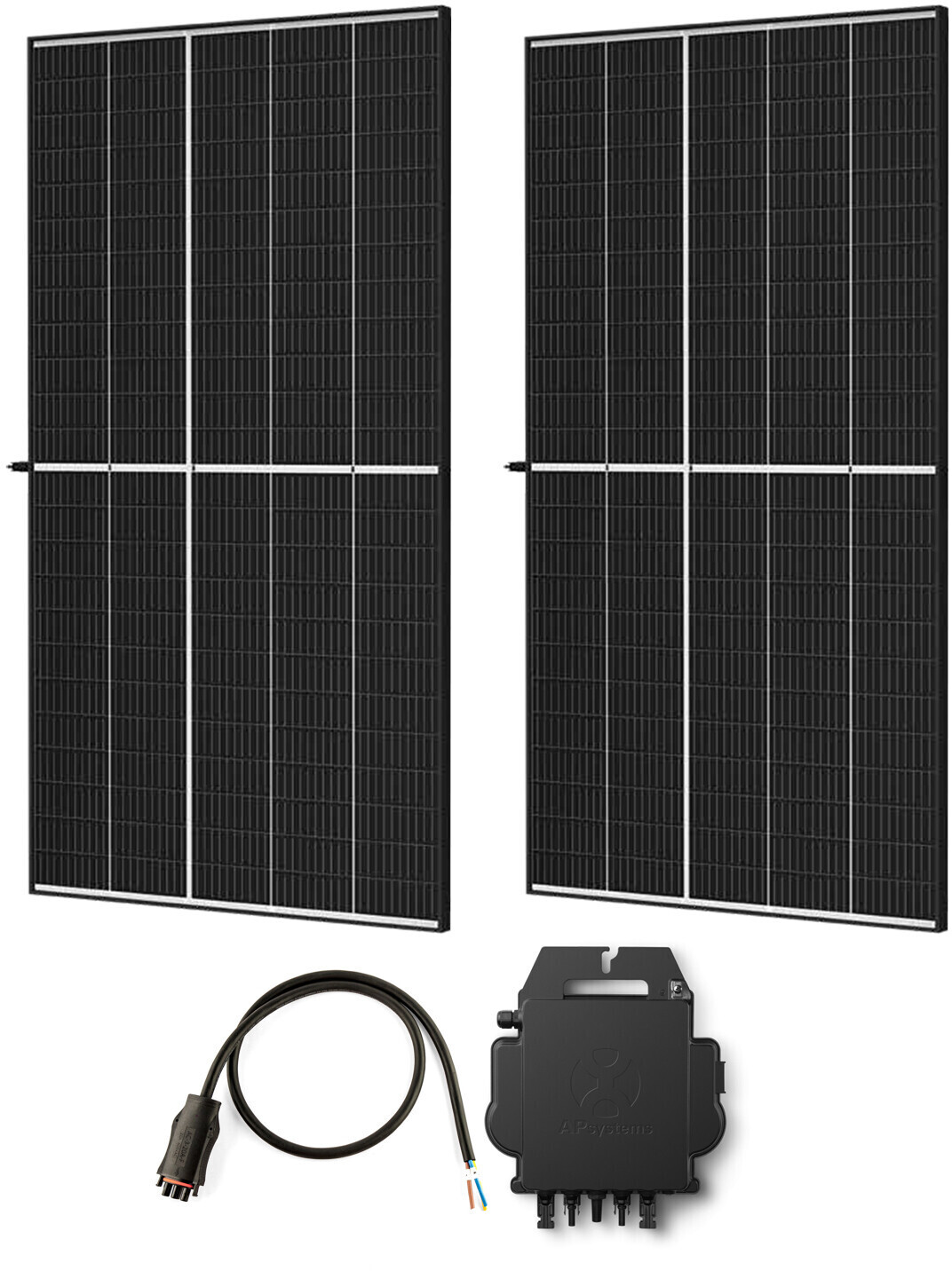 Solar Set Solaranlage TSUN Micro Wechselrichter Balkon Kraftwerk Modul  SolaX