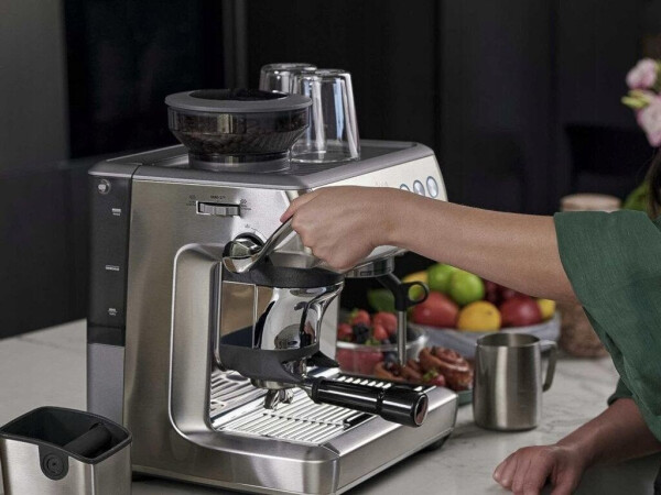 Sage Barista Express Impress Brushed Stainless Steel, Bild 6