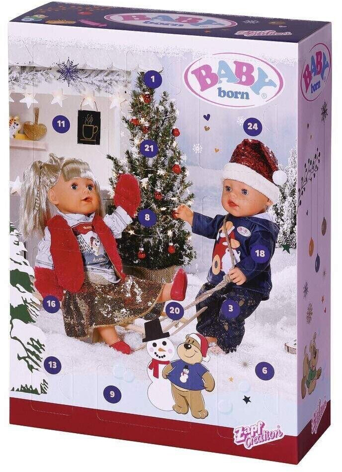 Zapf Creation Advent Calendar Baby Born 2022 au meilleur prix sur idealo.fr