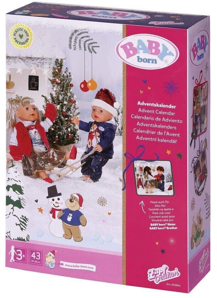 Zapf Creation Advent Calendar Baby Born 2022 au meilleur prix sur idealo.fr