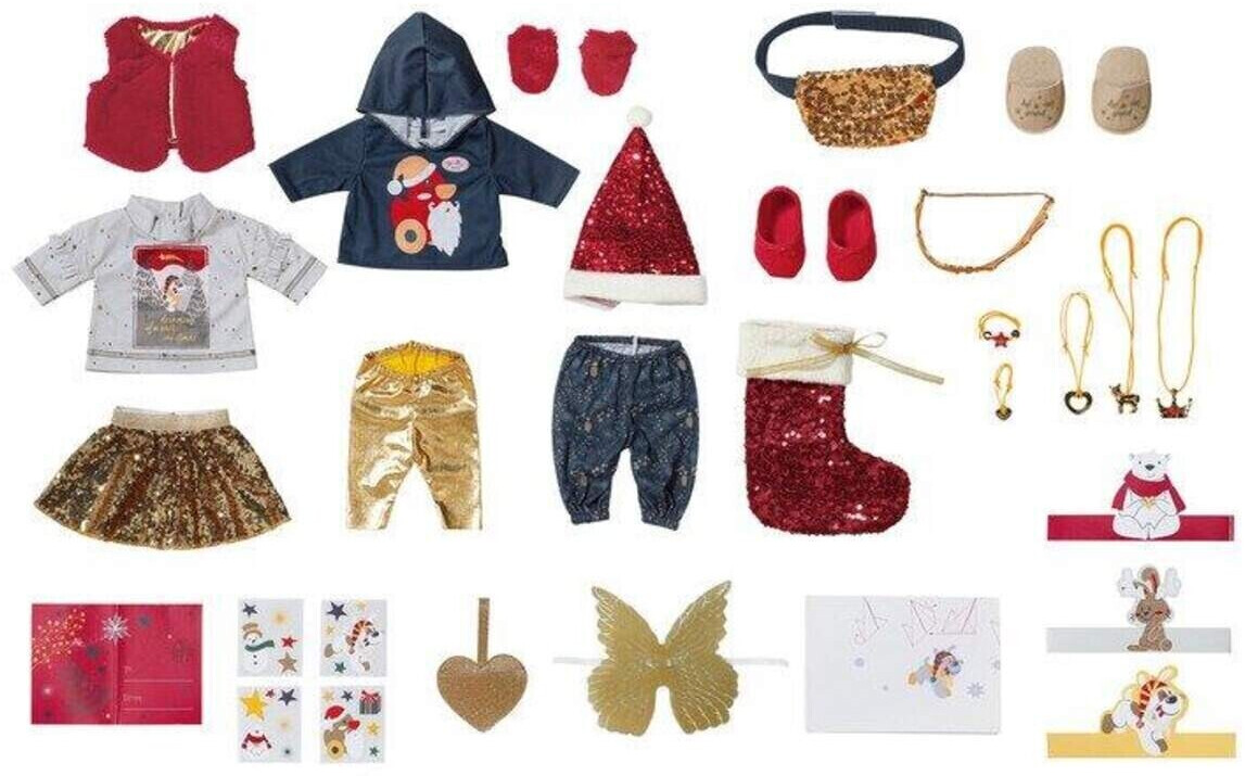 Zapf Creation Advent Calendar Baby Born 2022 au meilleur prix sur idealo.fr