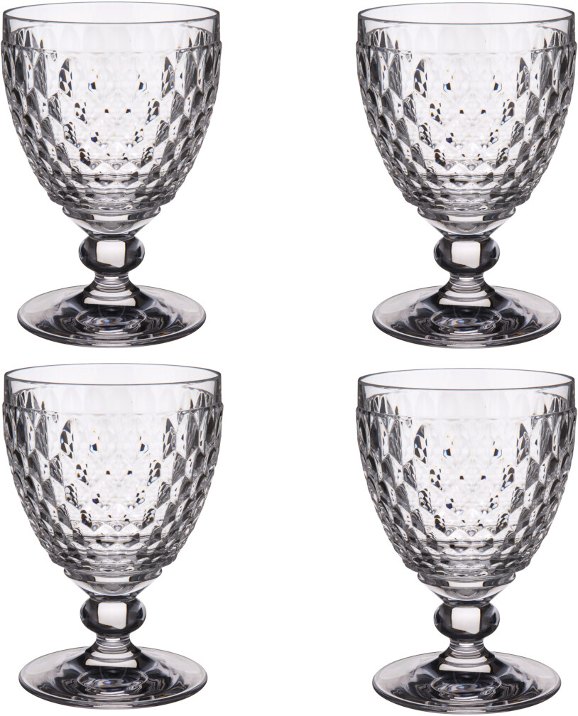 Villeroy & Boch Boston colored red wine glass smoke 0.3 l Set4 smoke