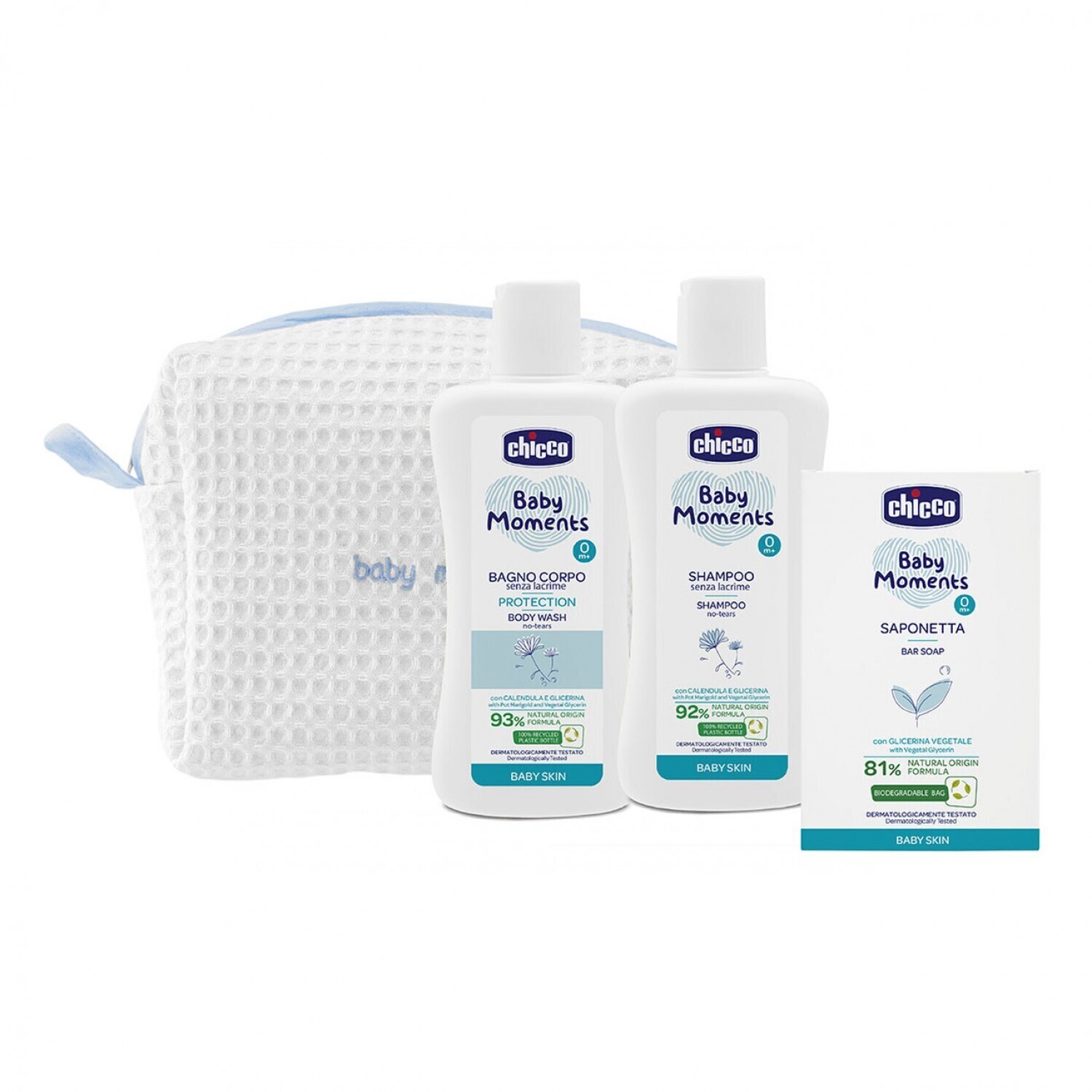 Photos - Baby Hygiene Chicco Set Beauty Baby Moments Blue 