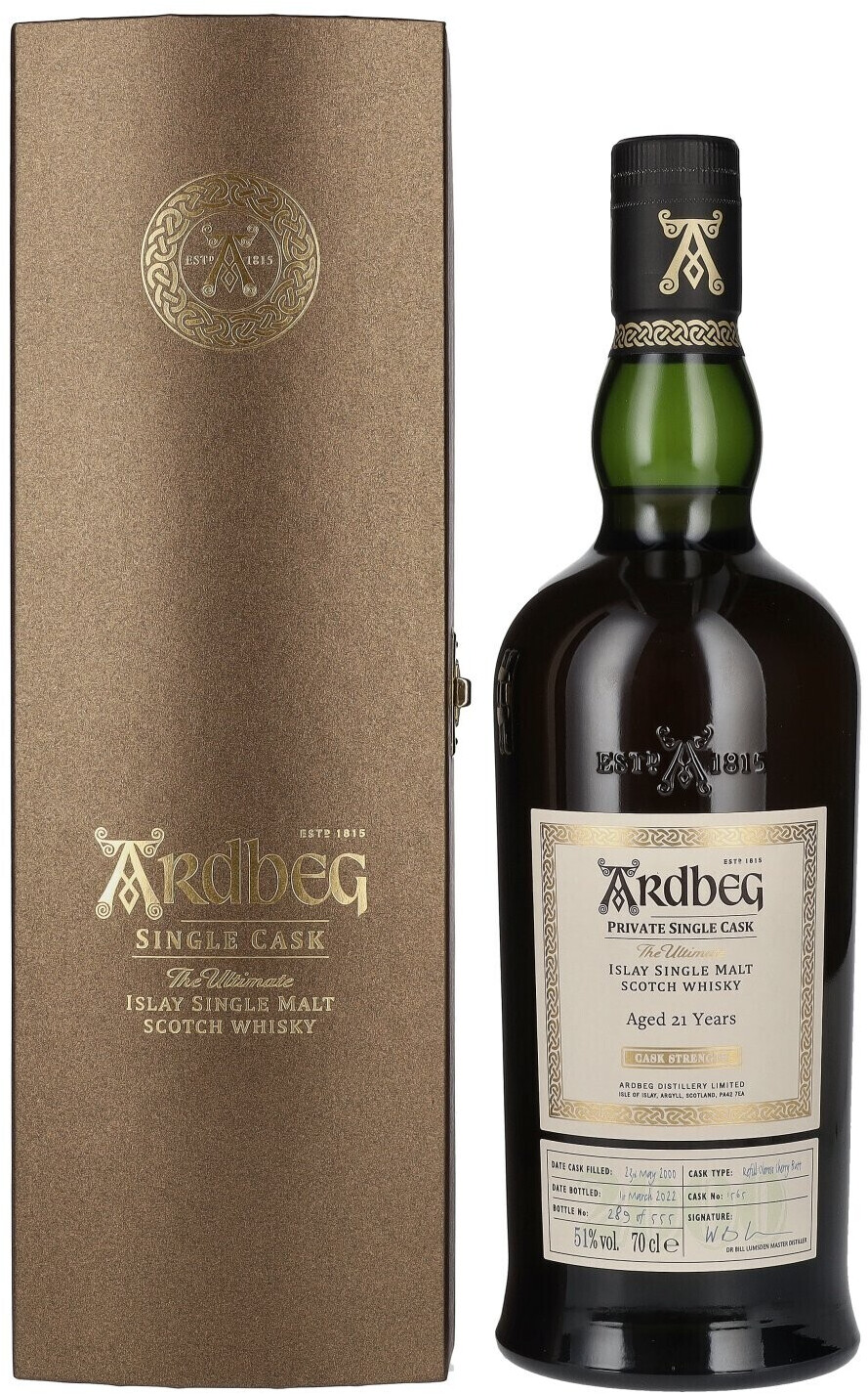 Cask Private ab bei Ultimate | 0,7l 2.087,91 The Whisky Single € Old 21 51% Ardbeg Preisvergleich Years