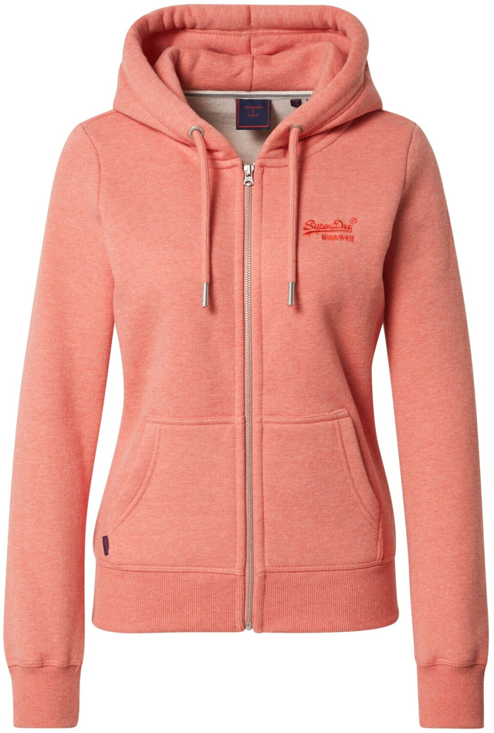 Superdry Vintage Logo Full Zip Sweatshirt (W2011449A) orange
