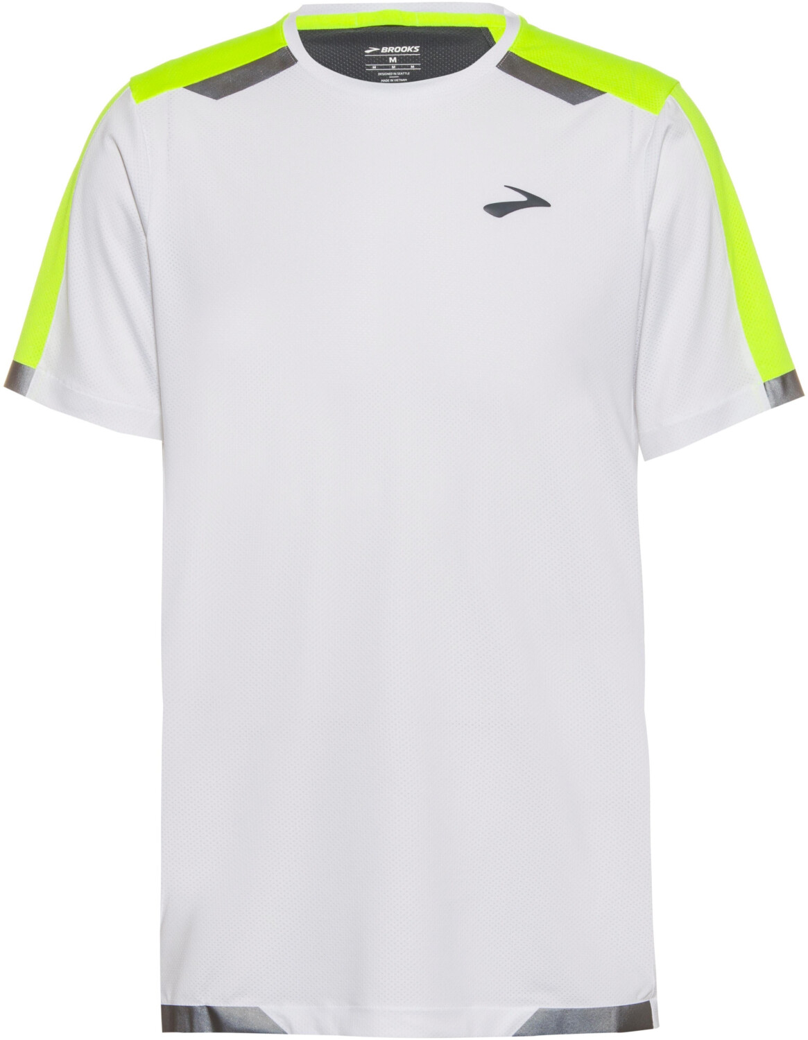 Brooks Run Visible T-Shirt (211409) white-asphalt-nightlife