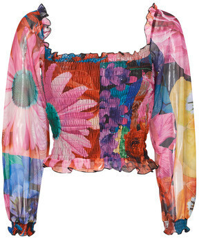 Desigual Blouse X Monsieur Christian Lacroix Women lila/multicolor