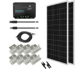 Kit Starter Panneau solaire 100W 12V monocristallin Régulateur de
