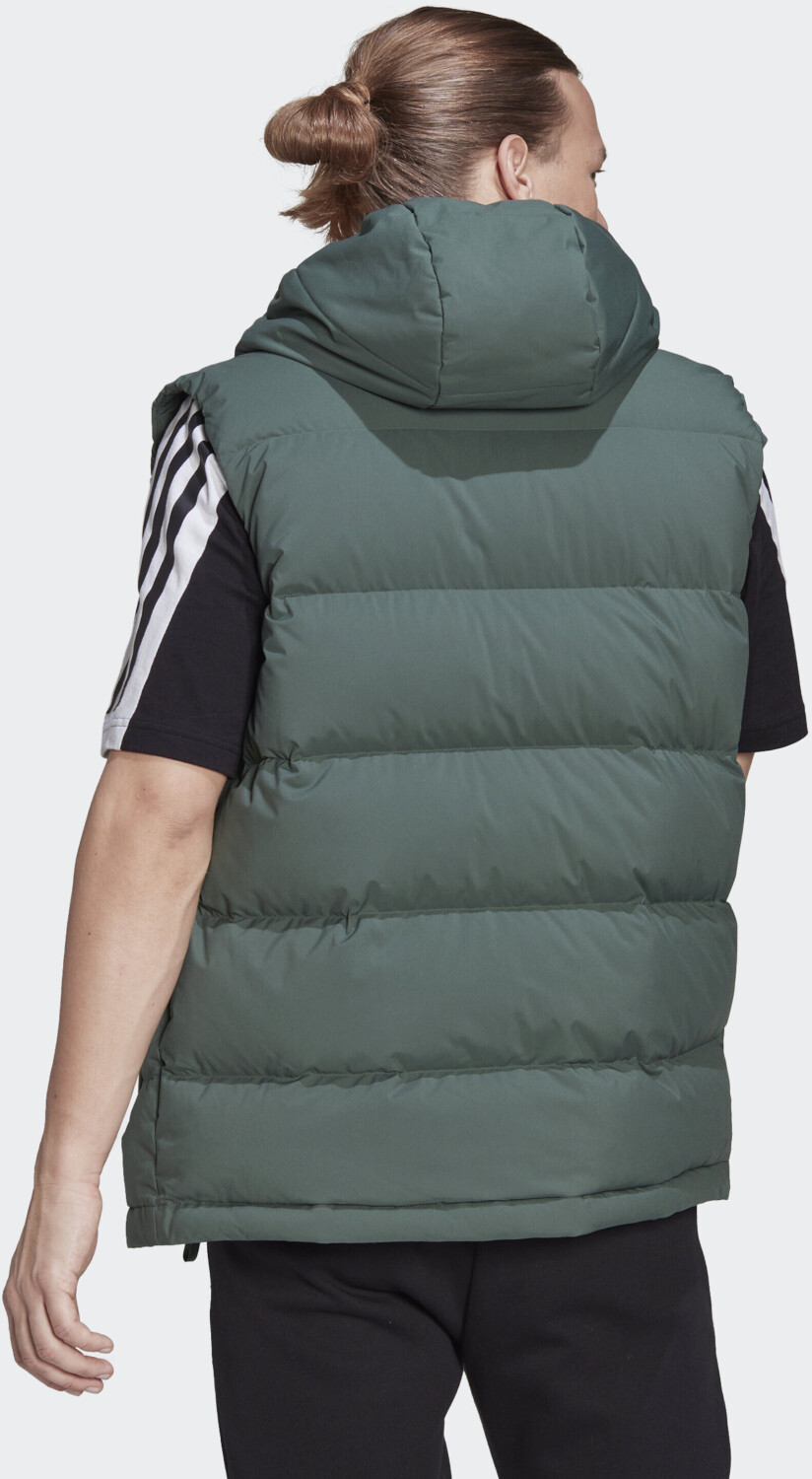 Buy Adidas TERREX Helionic Hooded Down Vest green oxide HG6274 from 57.01 Today Best Deals on idealo